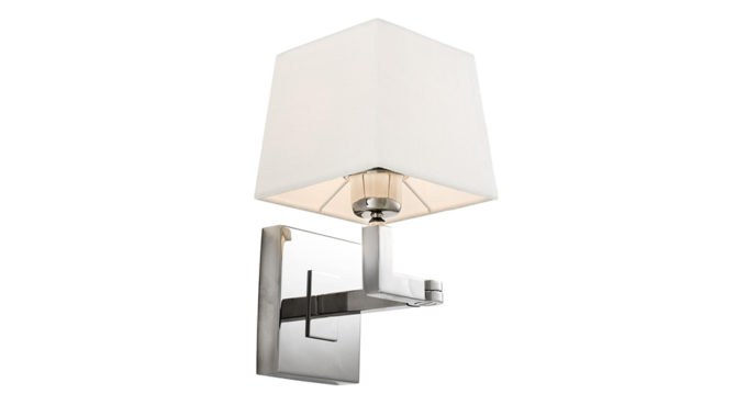 CAMBELL WALL LAMP NICKEL Product Image