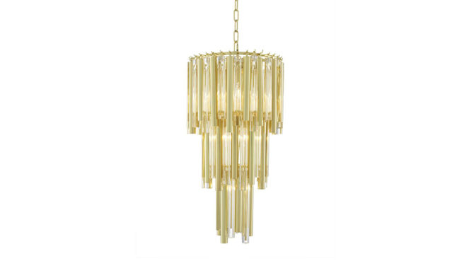 GIGI CHANDELIER Small Gold Product Image
