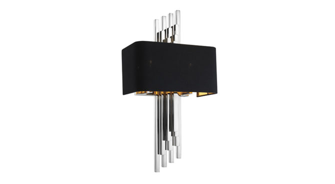 CARUSO WALL LAMP – NICKEL Product Image