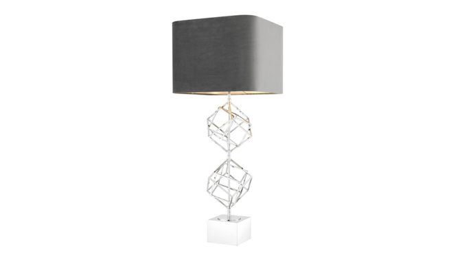 MATRIX TABLE LAMP – Nickel Product Image