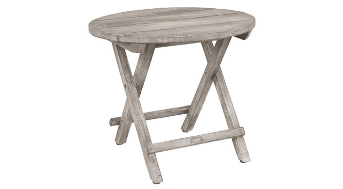 Vintage Outdoor Side Table – Round Product Image
