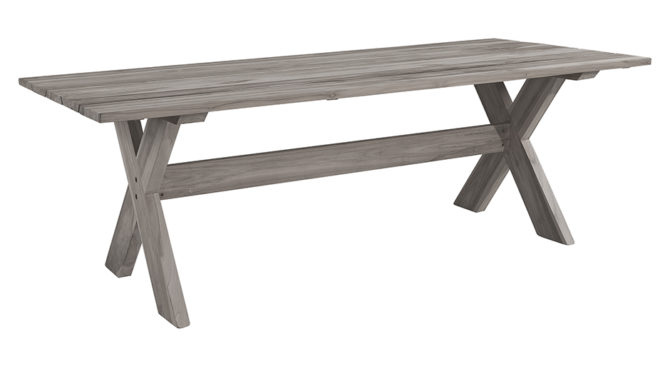 Cross Outdoor Dining Table Product Image