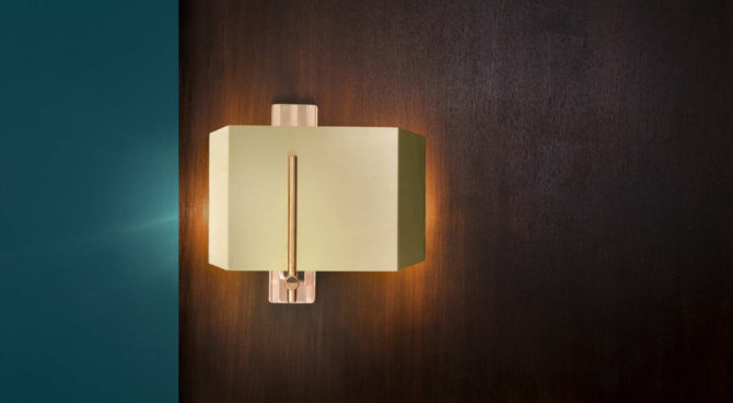 AEGIS WALL LIGHT / COPPER & BRASS / LEFT Product Image