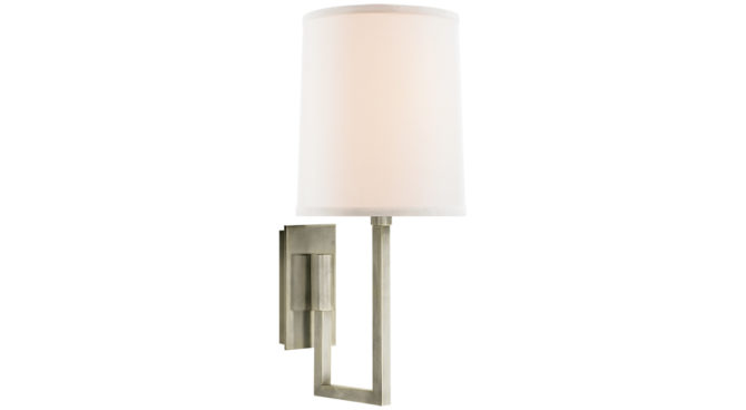 Aspect Library Sconce Pewter Product Image