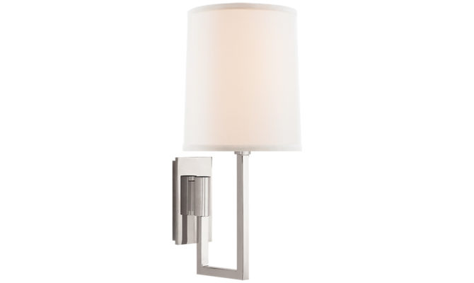 Aspect Library Sconce Polished Nickel Product Image