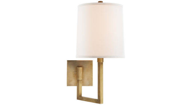 Aspect Small Articulating Sconce Brass Product Image