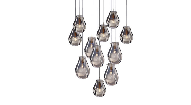 soap chandelier | 11 pcs – Silver Product Image
