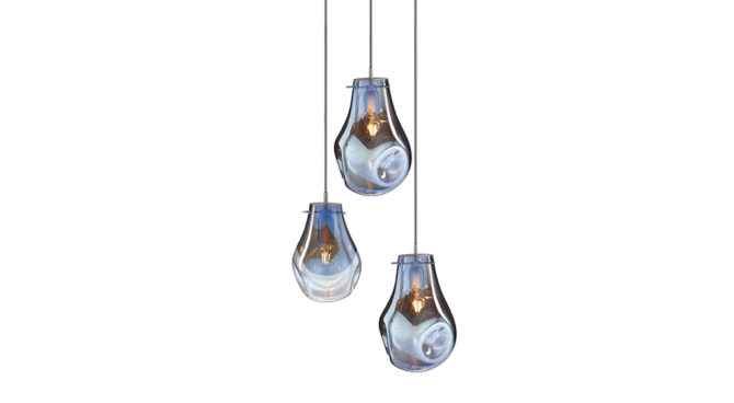soap chandelier | 3 pcs – blue Product Image