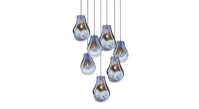 soap chandelier | 7 pcs – Blue Product Image