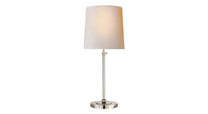 Bryant Large Table Lamp Polished Nickel Product Image