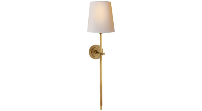 Bryant Large Tail Sconce Brass Product Image