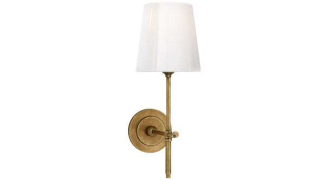 Bryant Large Sconce Brass with Glass Shade Product Image