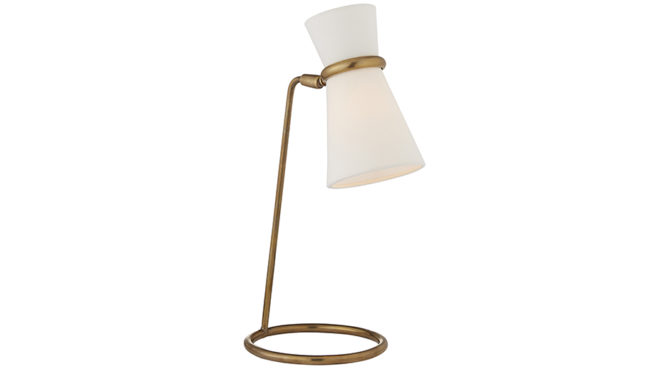 Clarkson Table Lamp – Hand Rubbed Antique Brass Product Image