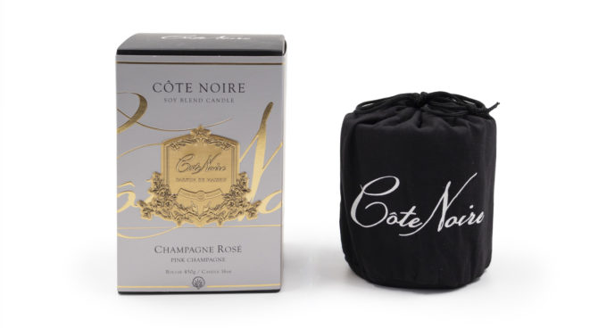 Côte Noire Candle – Pink Champagne 450g Product Image