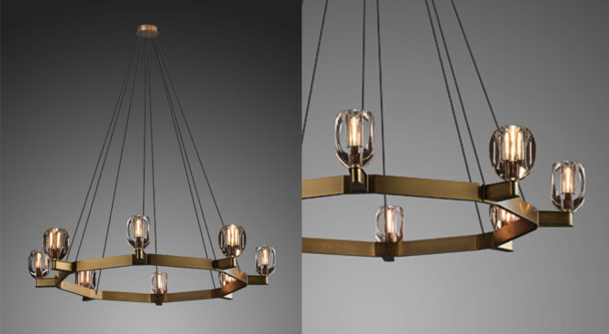Chartier Circular Chandelier Product Image