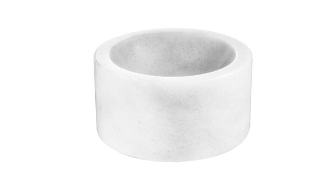 Conex Bowl – white marble Product Image