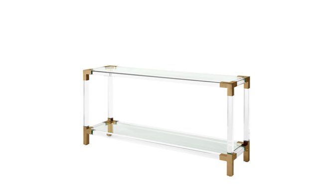 ROYALTON CONSOLE TABLE – BRASS Product Image