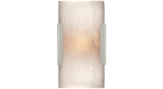 Covet Wide Clip Bath Sconce Polished Nickel Product Image