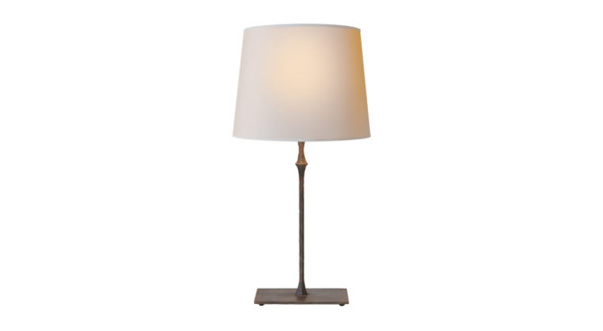 Dauphine Bedside Lamp – Aged Iron Product Image