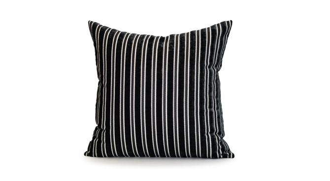 ETON STRIPE VELVET – Cushion Product Image