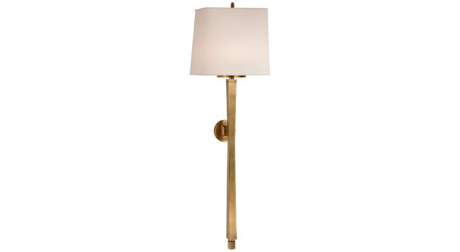Edie Baluster Sconce Brass Product Image