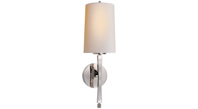 Edie Sconce Polished Nickel Product Image