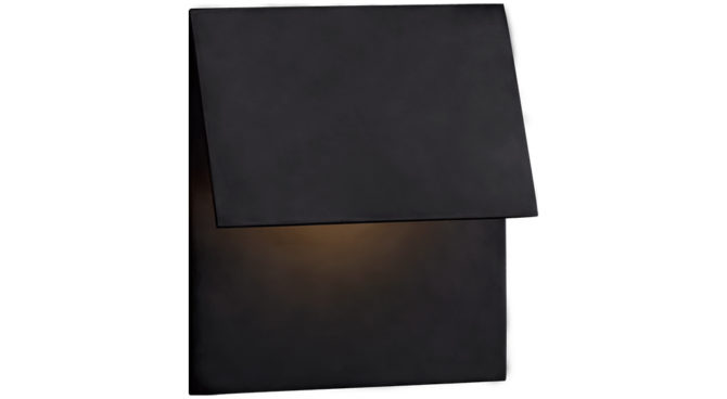 Esker Single Fold Sconce Bronze Product Image