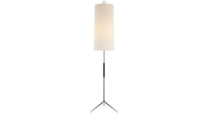 Frankfort Floor Lamp Polished Nickel Product Image