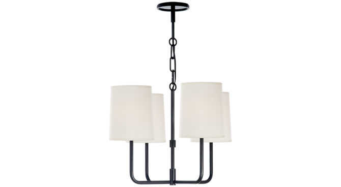 Go Lightly Small Chandelier Charcoal Product Image