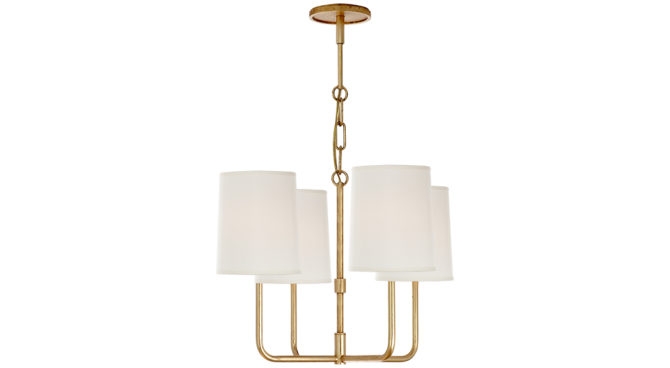 Go Lightly Small Chandelier Gilded Product Image