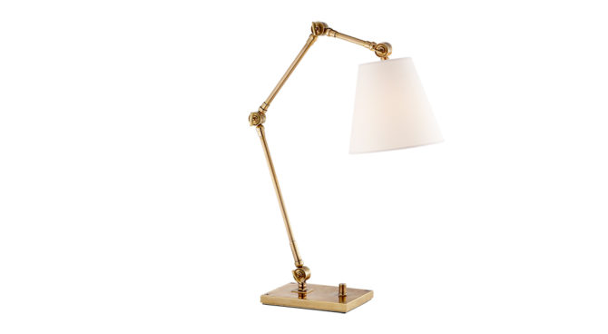 Graves Task Lamp Antique Brass Product Image