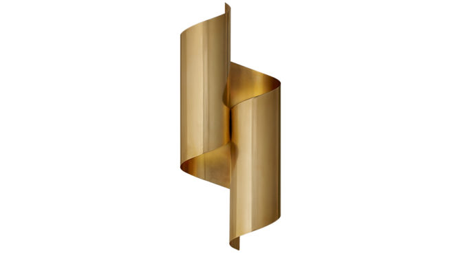Iva Medium Wrapped Sconce Brass Product Image