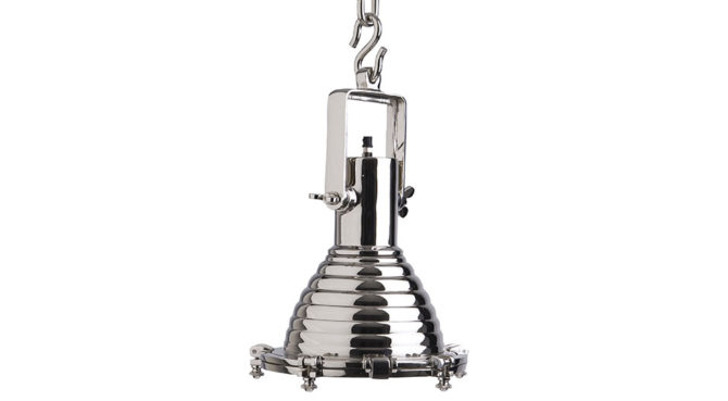 La Marina Lamp Nickel – auckland Product Image