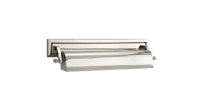 Library 16” Picture Light Polished Nickel Product Image