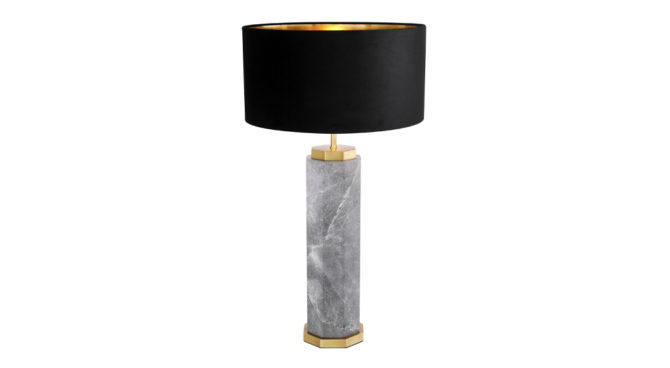 Newman Table Lamp -Grey Product Image