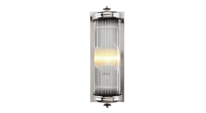 GLORIOUS WALL LAMP SMALL – Nickel Product Image