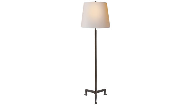 Parish Floor Lamp Aged Iron Product Image