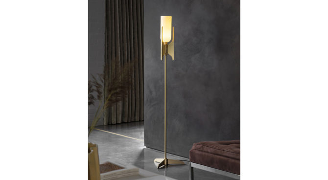Pennon Floor Lamp Brass Product Image