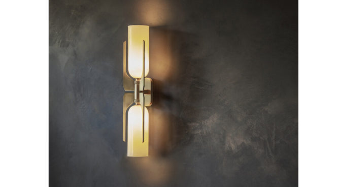 Pennon Wall Light Brass Product Image