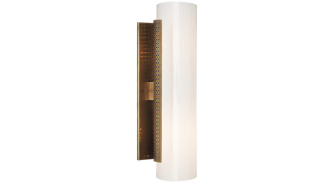 Precision Cylinder Sconce Brass Product Image