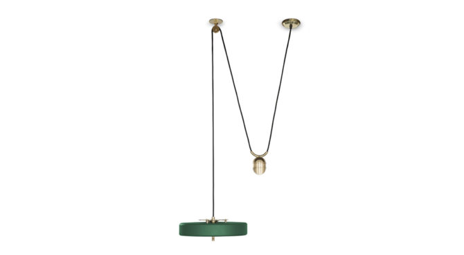 Revolve Rise and Fall Pendant Green Product Image
