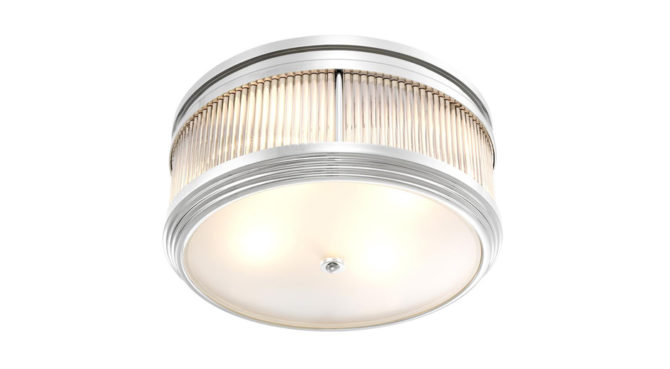 Rousseau Ceiling Lamp – Nickel Product Image