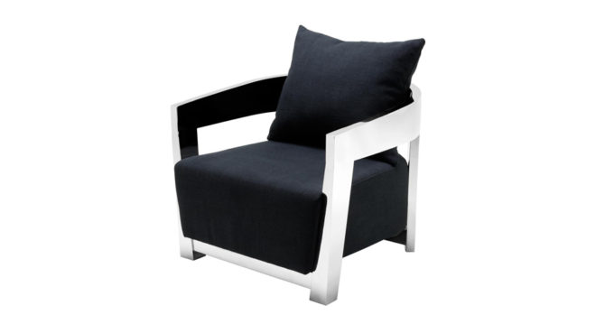 Rubautelli Armchair – Stainless steel Product Image