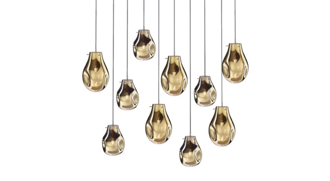 soap chandelier | 10 pcs – Gold Product Image