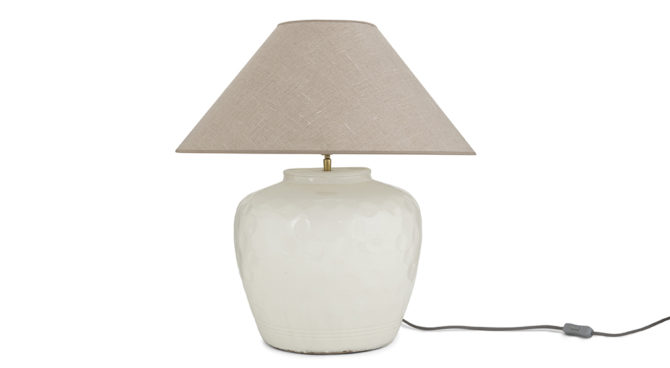 Stecy White Table Lamp Product Image