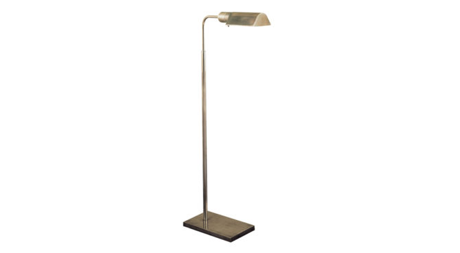 Studio Pharmacy Adjustable Floor Lamp – Nickel Product Image