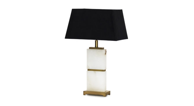 Robbins Table Lamp with Black Shade Product Image