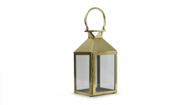 Trafalgar Lantern / Marine Grade Antique Brass – Small Product Image