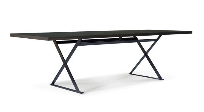 XO Metal Dining Table Product Image