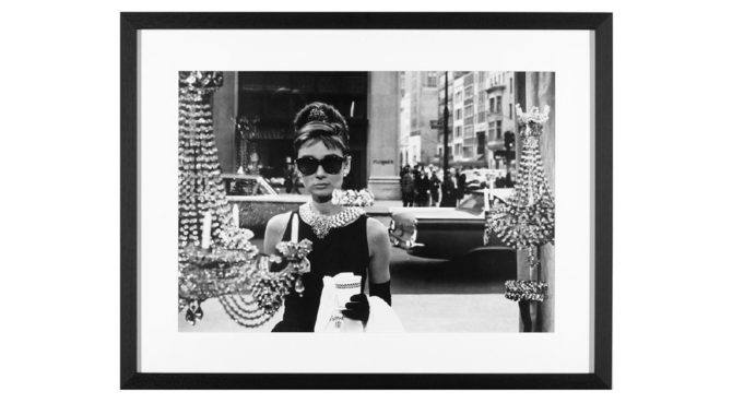 Audrey Hepburn – Breakfast at Tiffanys / print – Y068 Product Image